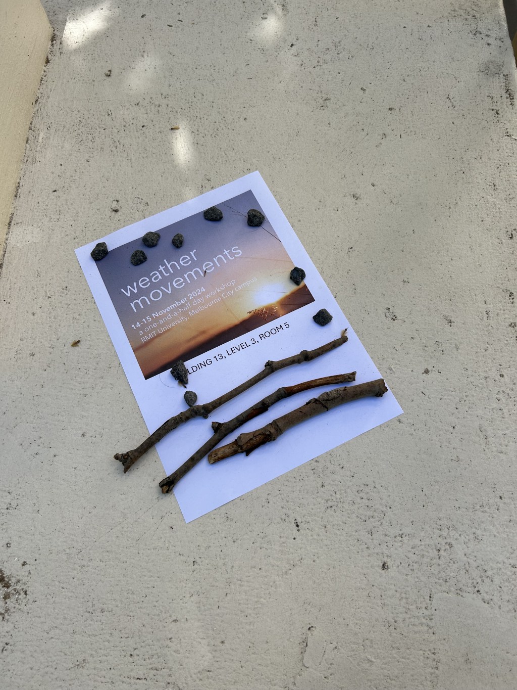 CONFERENCE: WEATHER MOVEMENTS